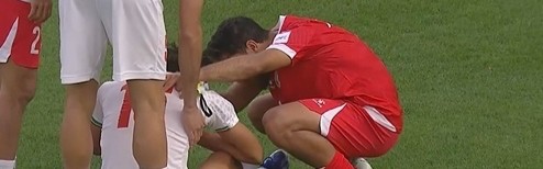 开云网页版-12天前刚1-0赢U23国足 伊朗亚洲杯0胜垫底 众将崩溃躺地+哭成泪人