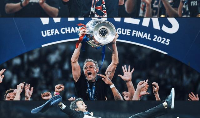 【数说】巴黎半场0射正逆转 恩里克五冠王x2！