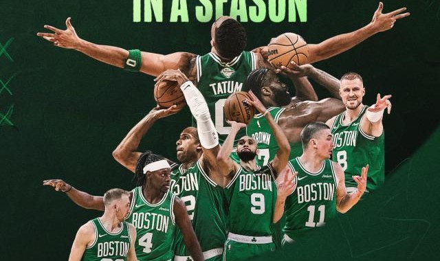 开云服务-历史头号三分大队！绿军三分命中数超勇士创纪录